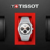 Tissot PRX Chronograph Automatik Herrenuhr Weiß 42mm T137.427.11.011.00 Box