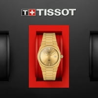 Tissot PRX 35mm Quarz Gold Edelstahl-Armband T137.210.33.021.00 Box