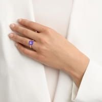 BIGLI Mini Sweety Ring Rosegold mit Diamant Amethyst Lapis Perlmutt 20R88Ramlapmp Model
