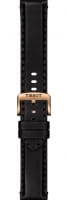 Tissot Supersport Chronograph Rosegold Schwarz Leder-Armband 45mm Quarz T125.617.36.051.00