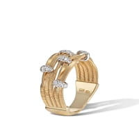 Marco Bicego Ring Gold mit Diamanten Marrakech Onde AG340-B