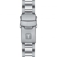 Tissot Seastar 1000 Quarz 36mm Uhr Damen Herren Silber Weiß T120.210.11.011.00 Armband