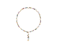 Marco Bicego Africa Gem Halskette mit Edelsteinen und Diamant-Pavé-Verschluss CB2784-B MIX02 Y 02 Detail 3