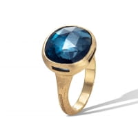 Marco Bicego Ring mit London Topas Edelstein Gold 18 Karat Jaipur Color AB617 TPL01 Y