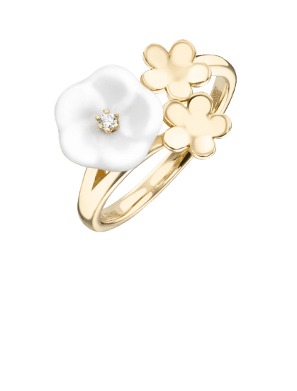 Meissen Ring 3 Blüten 1739 Royal Blossom MPJ10BL39600