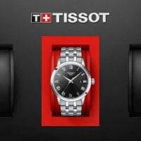 Tissot Classic Dream Herrenuhr Schwarz Edelstahl-Armband Quarz 42 mm T129.410.11.053.00