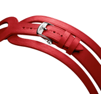 Longines Mini DolceVita Damenuhr Leder Armband Rot 2024 L5.200.4.75.0 Armband