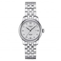 Tissot Le Locle Automatic Lady Damen Uhr Silber mit Metallarmband & Diamanten 29mm T006.207.11.036.00 | UHREN01