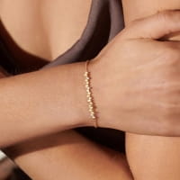 Luisa Rosas Armband Gold mit Diamanten BE Mini LRBE274