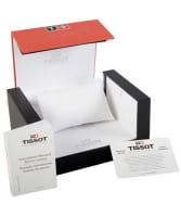 Tissot PR 100 Sport 42mm Schwarz Leder-Armband Quarz Herrenuhr Box T101.610.16.051.00