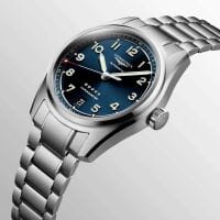 Longines Spirit Damenuhr 37mm Blau Automatik Edelstahl-Armband L3.410.4.93.6 Armband