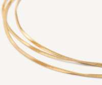 Marco Bicego Marrakech Halskette mit 3 Strängen aus 18 Karat Gold CG848 Y 01 Detail