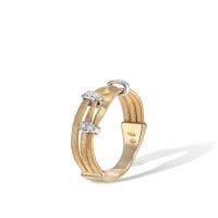 Marco Bicego Ring Gold mit Diamanten Marrakech Onde AG339-B
