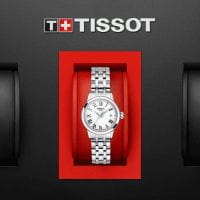 Tissot Classic Dream Damenuhr Weiß Edelstahl-Armband Quarz 28 mm T129.210.11.013.00 Box