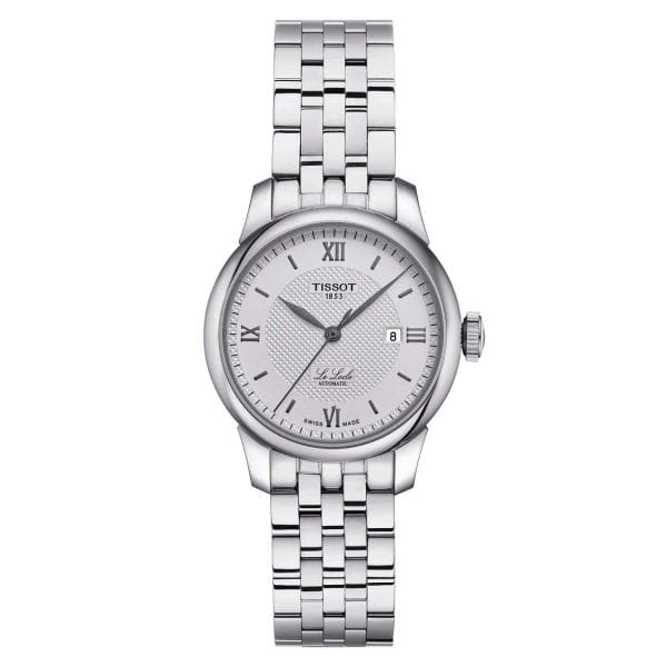 Tissot Le Locle Automatic Lady Damen Uhr Silber mit Metallarmband 29mm T006.207.11.038.00 | UHREN01
