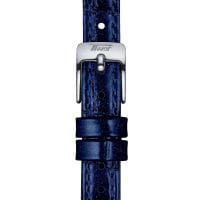 Tissot Heritage Porto Small Lady Damenuhr Silber Blau Leder-Armband Quarz T128.109.16.042.00