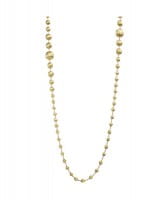 Marco Halskette Bicego Africa Collier mit Perlen aus Gold 18 Karat CB1417  | UHREN01