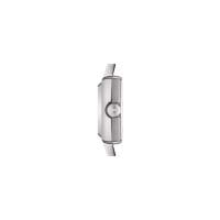 Tissot Lovely Square Damenuhr Silber 20mm Edelstahl-Armband Quarz T058.109.11.041.01 Profil