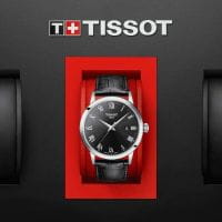 Tissot Classic Dream Herrenuhr Schwarz Leder-Armband Quarz 42mm T129.410.16.053.00