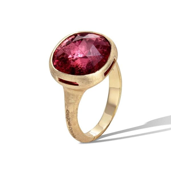 Marco Bicego Ring mit Pink Turmalin Edelstein Gold 18 Karat Jaipur Color AB617 TR01 Y
