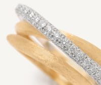 Marco Bicego Ring Damen Jaipur Link Gold mit Diamanten AB646-B-YW-Q6 Detail