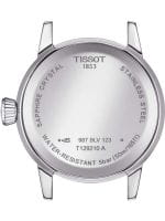 Tissot Classic Dream Damenuhr Silber Edelstahl-Armband Quarz 28 mm T129.210.11.031.00 Boden