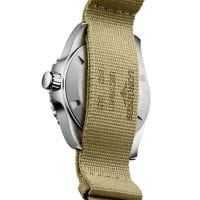 Longines HydroConquest GMT Automatik 41mm Braun Nato-Armband Uhr Herren Taucheruhr L3.790.4.66.2 hinten
