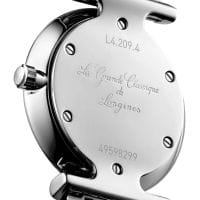 Longines La Grande Classique Damen-Uhr silber weiß mit Diamanten 24mm L4.209.4.87.6 Boden