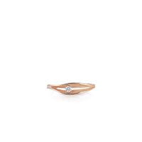 Annamaria Cammilli Ring Dune Pink Champagne Gold mit Diamant GAN2995P