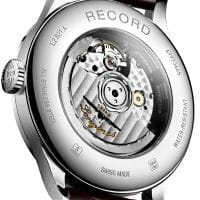 Longines Record Chronometer Herrenuhr Automatik 40mm Leder-Armband L2.821.4.11.2