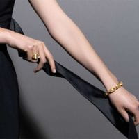 Marco Bicego Armband Lucia Armkette mit breiten Gliedern aus Gold 18k und Diamanten BB2374-B