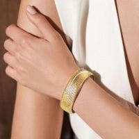 Luisa Rosas Armband Gold mit Diamanten Tribe LRTR265 Tragebild