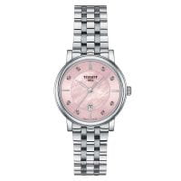 Tissot Carson Premium Lady Damenuhr Pink Perlmutt Edelstahl-Armband Quarz T122.210.11.159.00