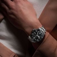 Longines HydroConquest 43mm schwarz Automatik Herren Uhr Edelstahl-Armband L3.782.4.56.6 Arm4